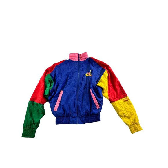 Nike airJordan XSmall jumpman Classic multicolor Winbreaker with hood